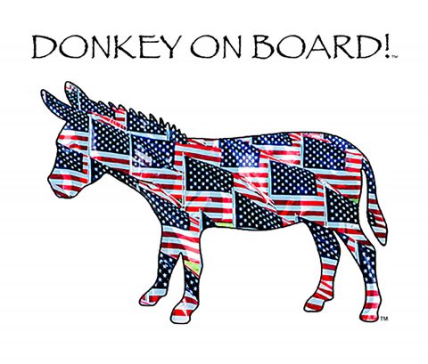 DONKEY ON BOARD